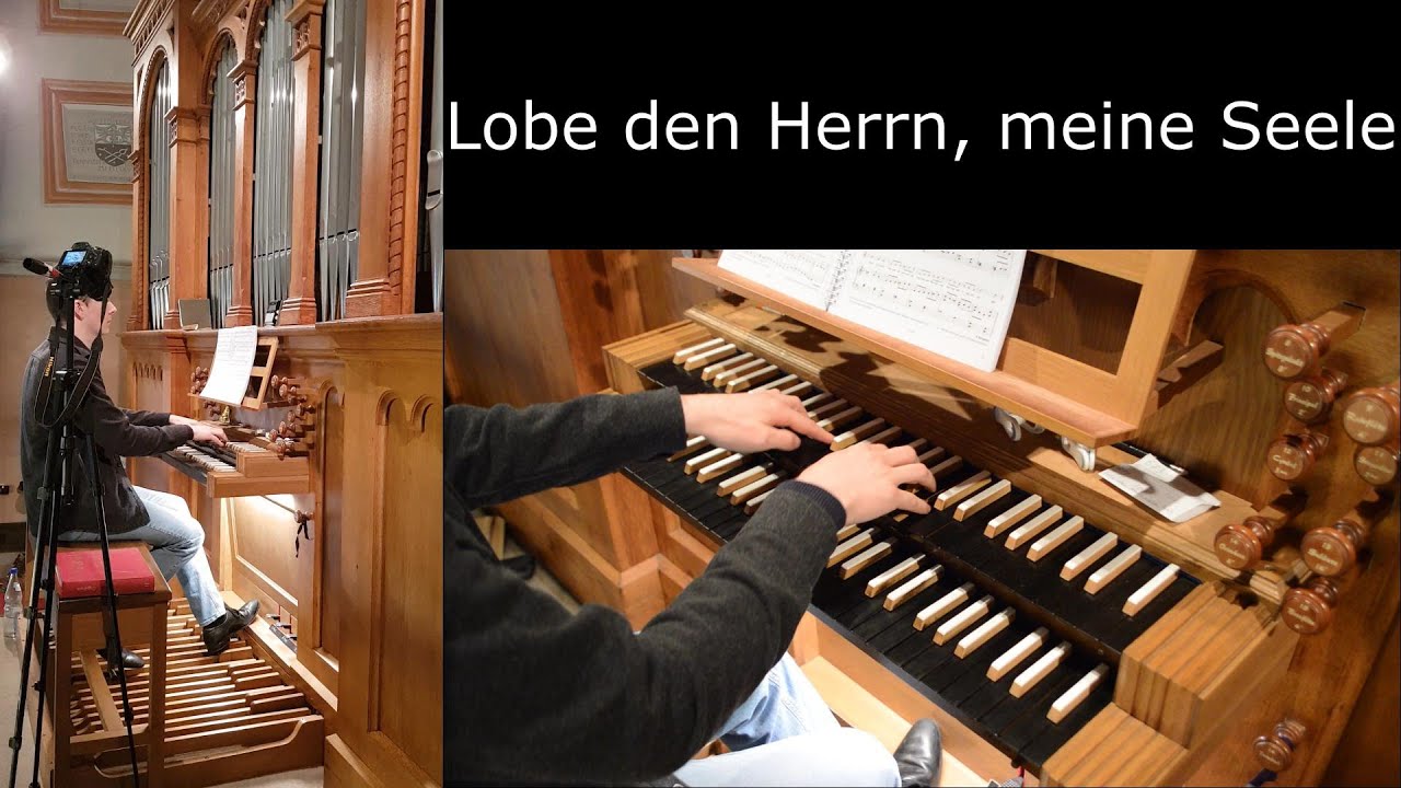 +68 - Lobe den Herrn, meine Seele - neue Lieder Plus (Orgelsätze mit Liedtext)
