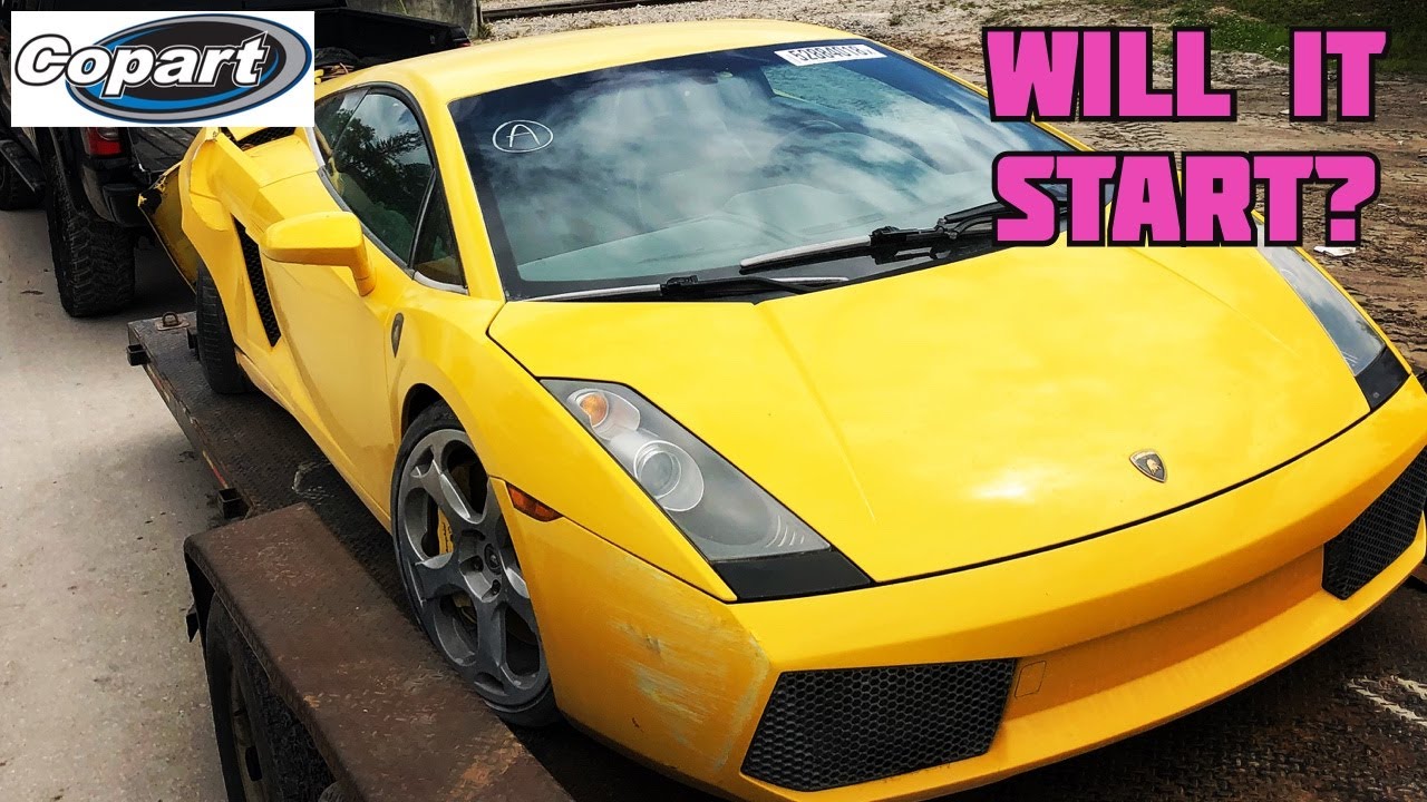 Rebuilding a wrecked Lamborghini from Copart PART 2