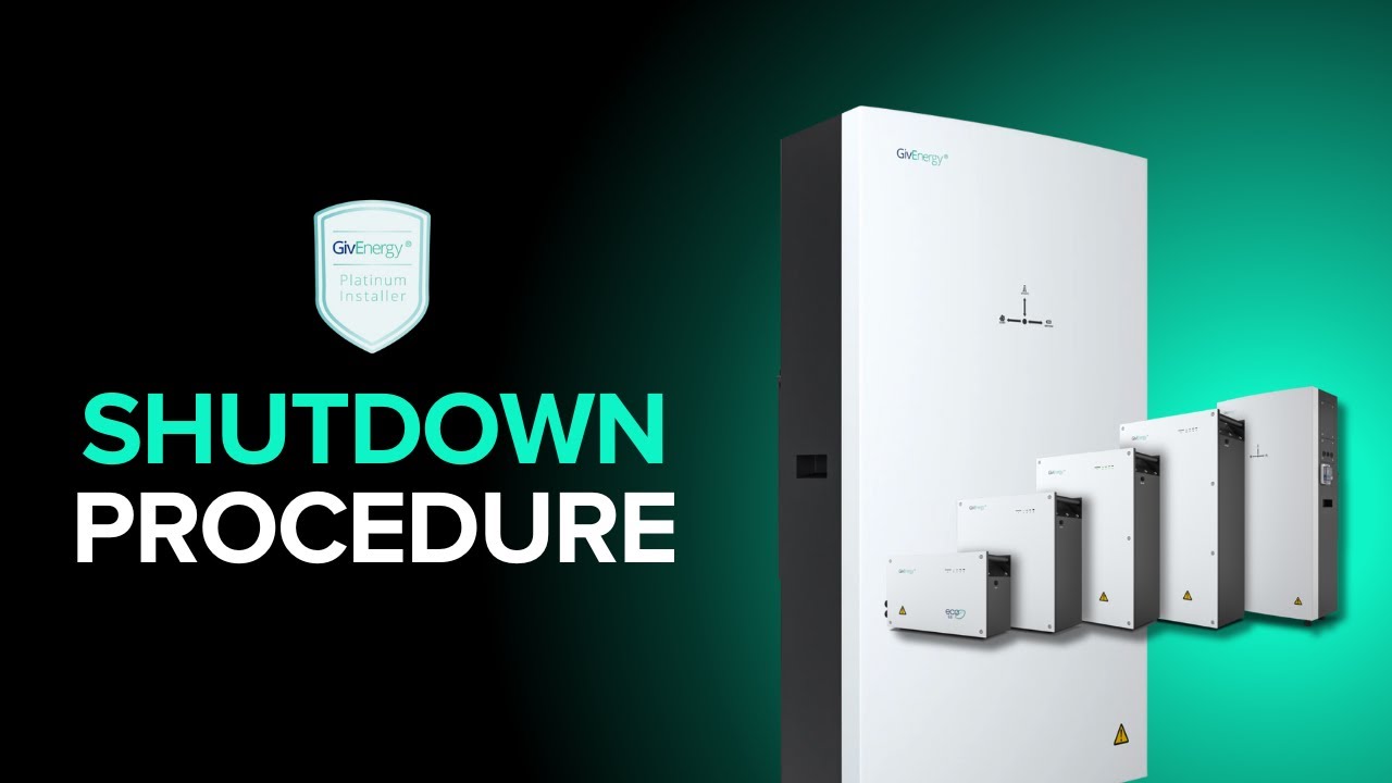 GivEnergy Shutdown Procedure Hybrid System | Apex Doma