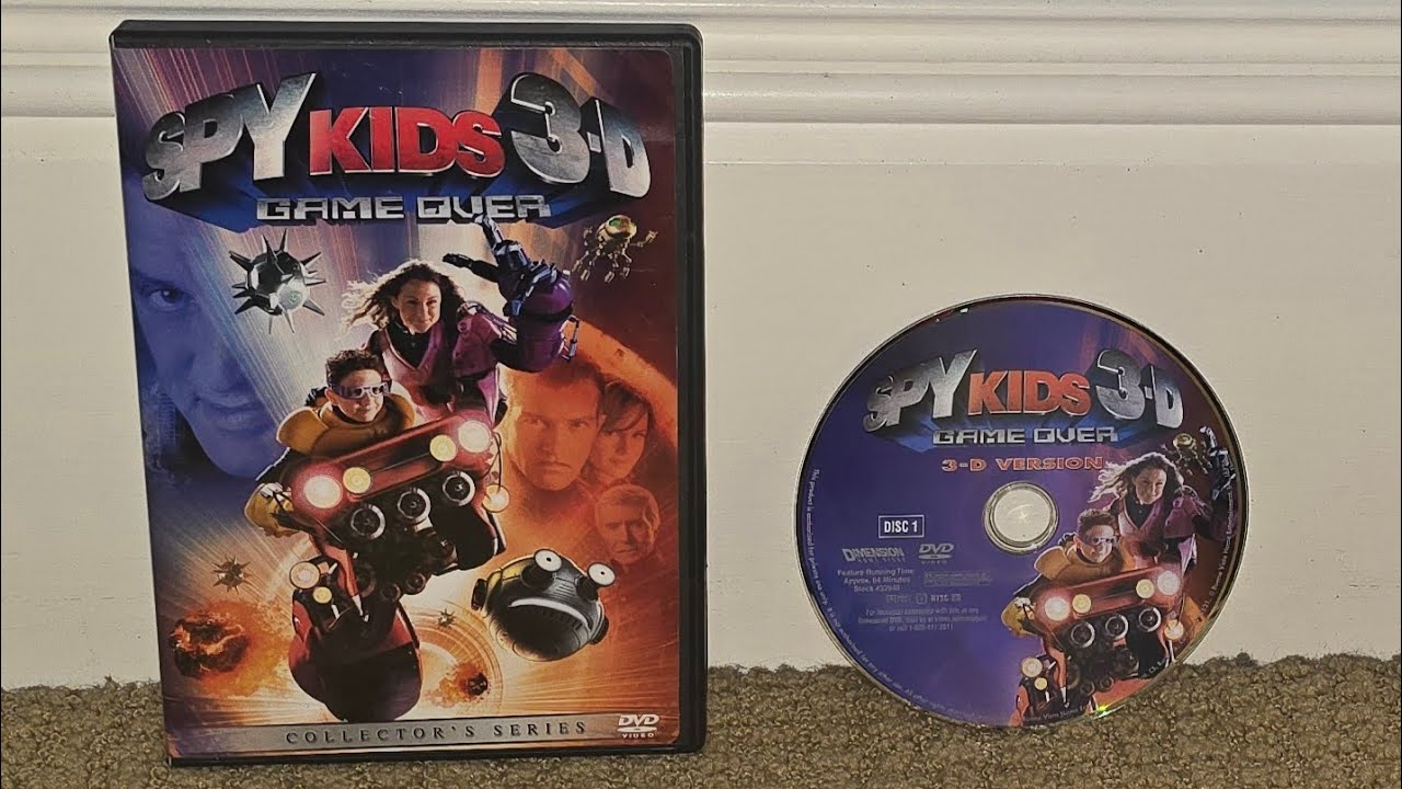 Spy Kids 3-D Game Over USA DVD Walkthrough (2004)