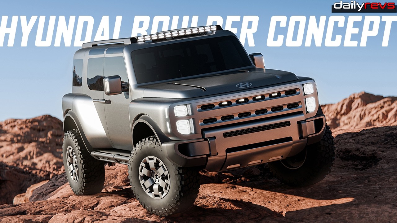 Hyundai Boulder Concept | Off-road Focus, A New Midsize Pickup Direction !
