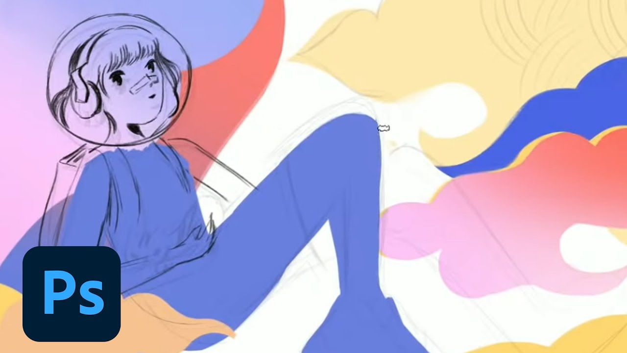 Doodle Therapy with Alice Lee: Designing a Mural - 1 of 1 | Adobe Creative Cloud