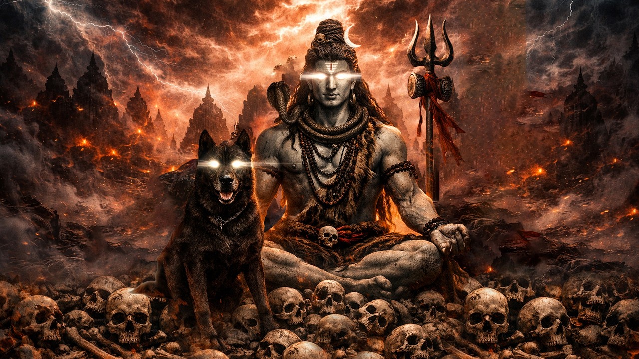 Kaal Bhairav Powerful Mantra | Remove Negativity & Evil Energy | Kaal Bhairav Ashtakam