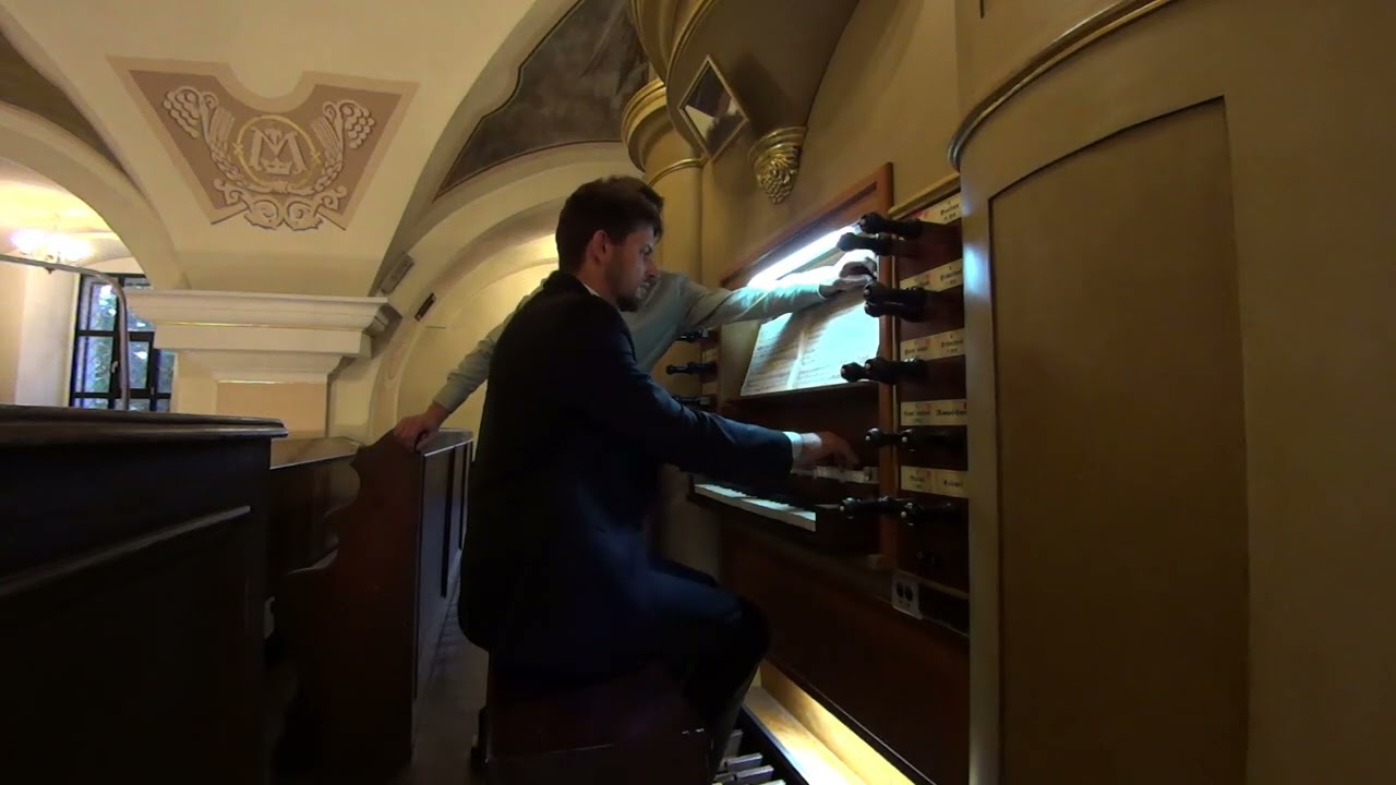 Dietrich Buxtehude: Präludium, Fuge und Ciacona C-Dur, BuxWV 137, Toszek Moritz Müller Orgel (1844)
