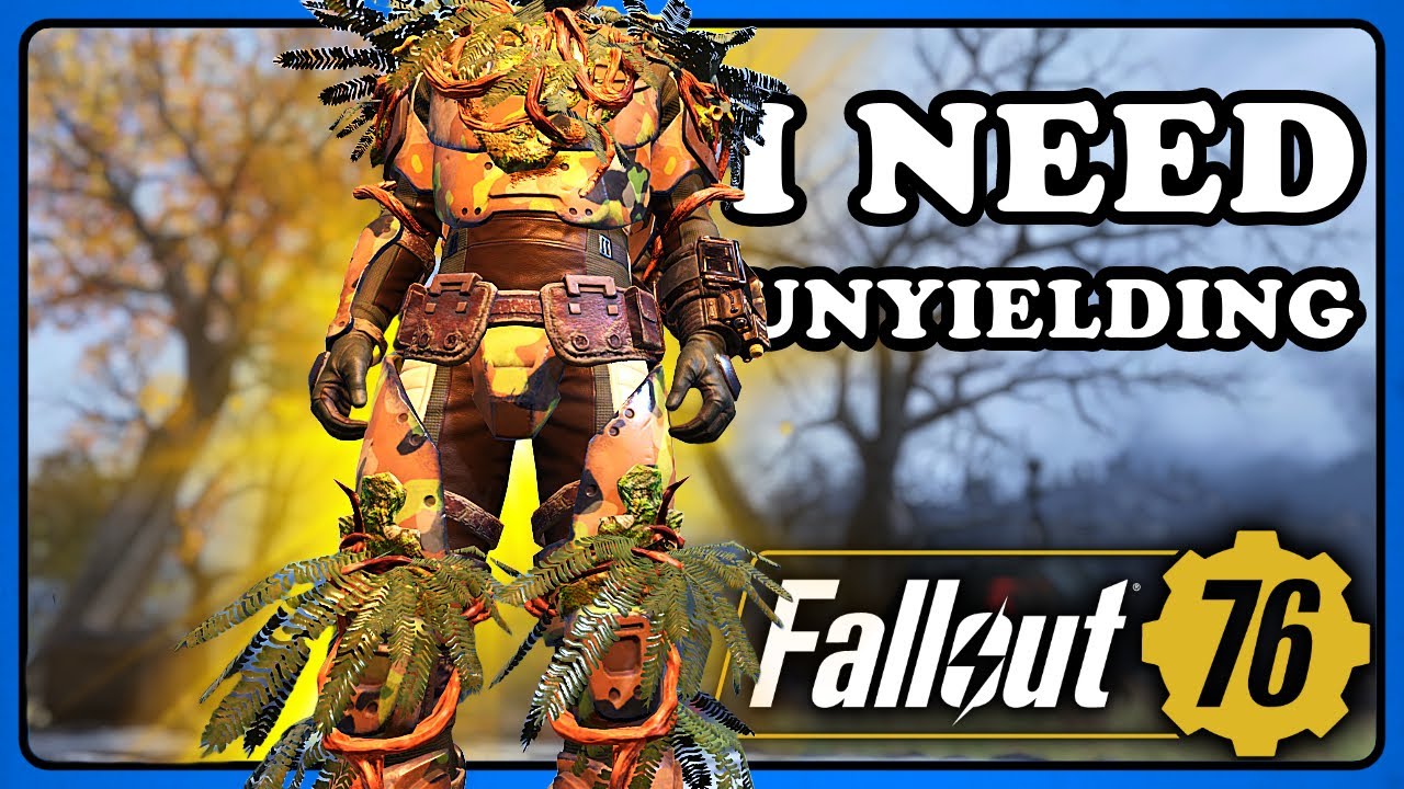 Fallout 76: Over 2k Vault Steel Spent Crafting Unyielding Thorn Armour The Most Expensive Melee Set