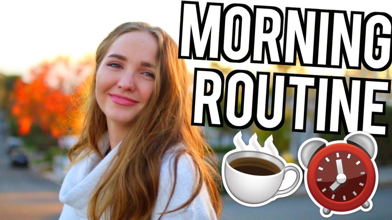 Fall Morning Routine 2016 | Kenzie Elizabeth