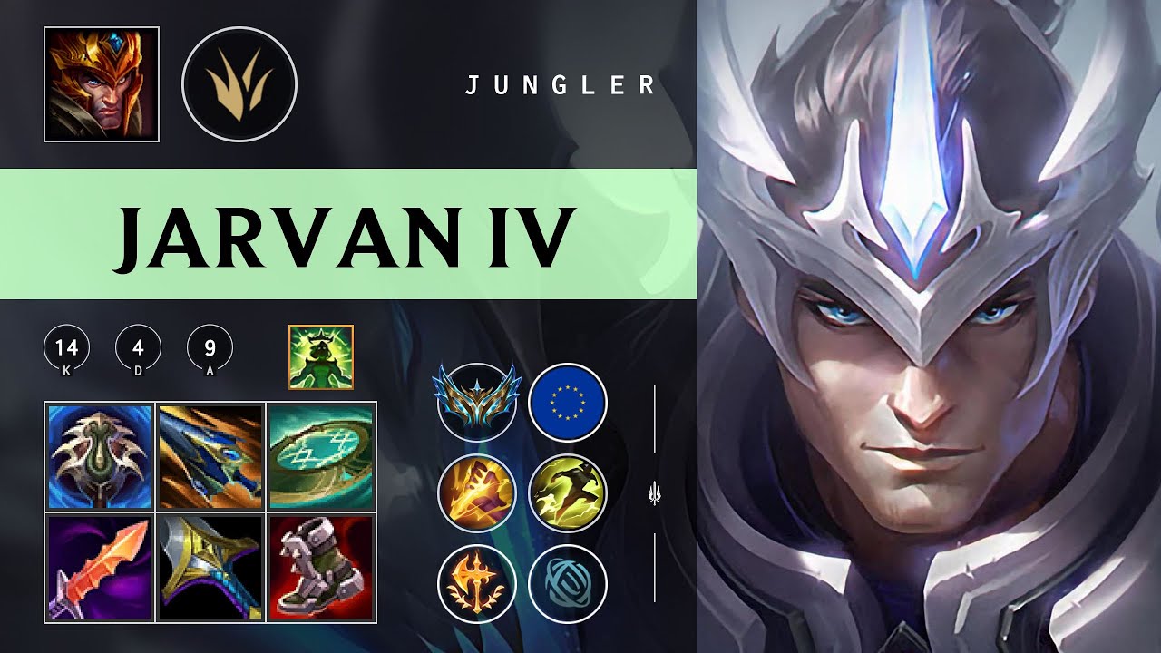 Jarvan IV Jungle vs Jayce - EUW Challenger Patch 26.01