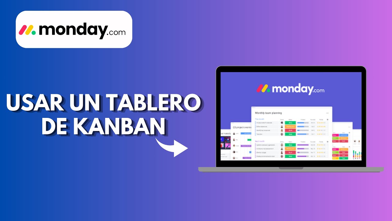 Como Usar un Tablero de Kanban en Monday