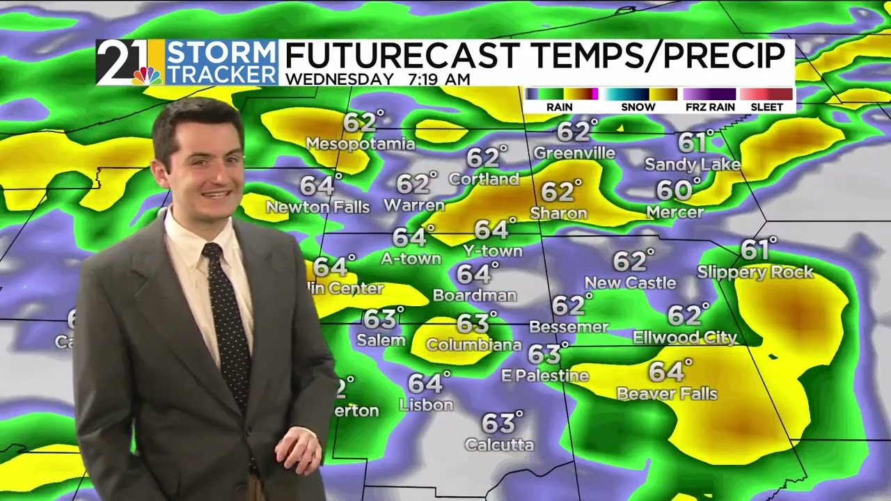 Gavin's Tuesday WFMJ Today Forecast (3/10/2026)