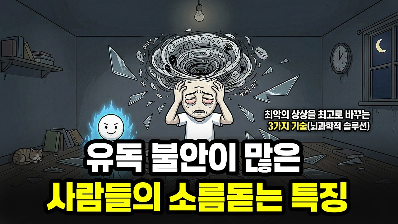 유독 불안이 많은 사람들의 소름 돋는 특징, 최악의 상상을 최고의 전략으로 바꾸는 3가지 기술