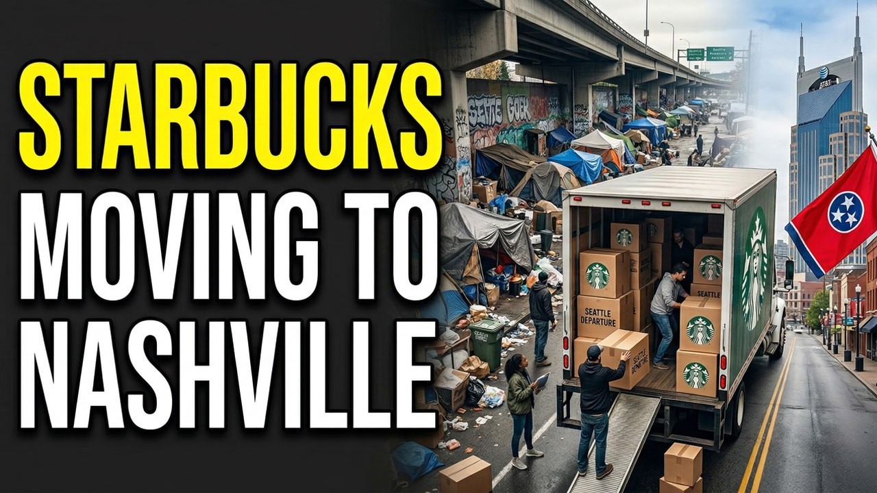 Starbucks Moving Corporate Division OUT of Socialist Seattle to Low-Tax Nashville