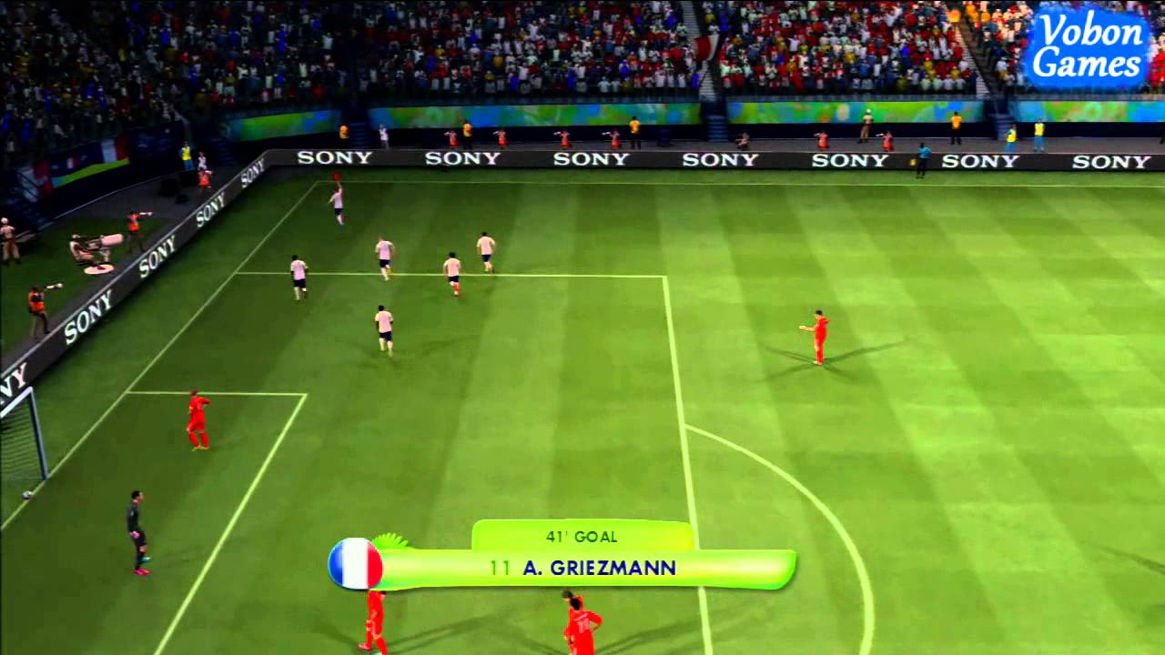 Щвейцария - Франция [FIFA WORLD CUP 2014 Brazil] Группа Е