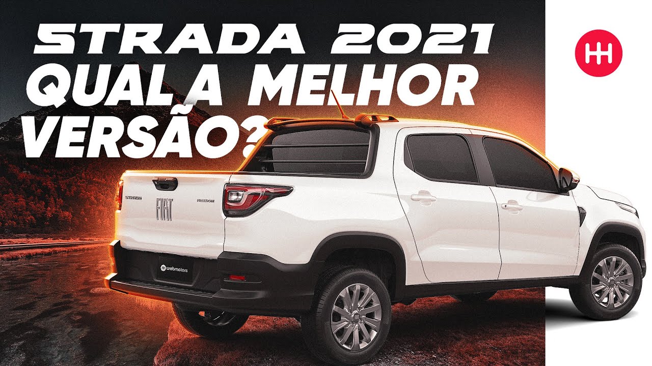 Nova Fiat Strada 2021 - DIFERENÇA entre as VERSÕES (Freedom x Volcano x Endurance) QUAL ESCOLHER? 🤔