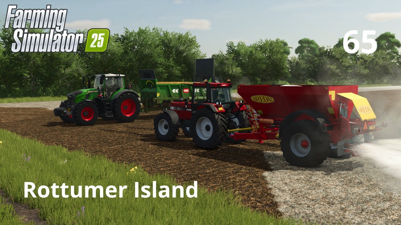 BUYING A LOT OF NEW MACHINES AND PREPARING A FIELD FOR OLIVES | ROTTUMER ISLAND #65 | FS25