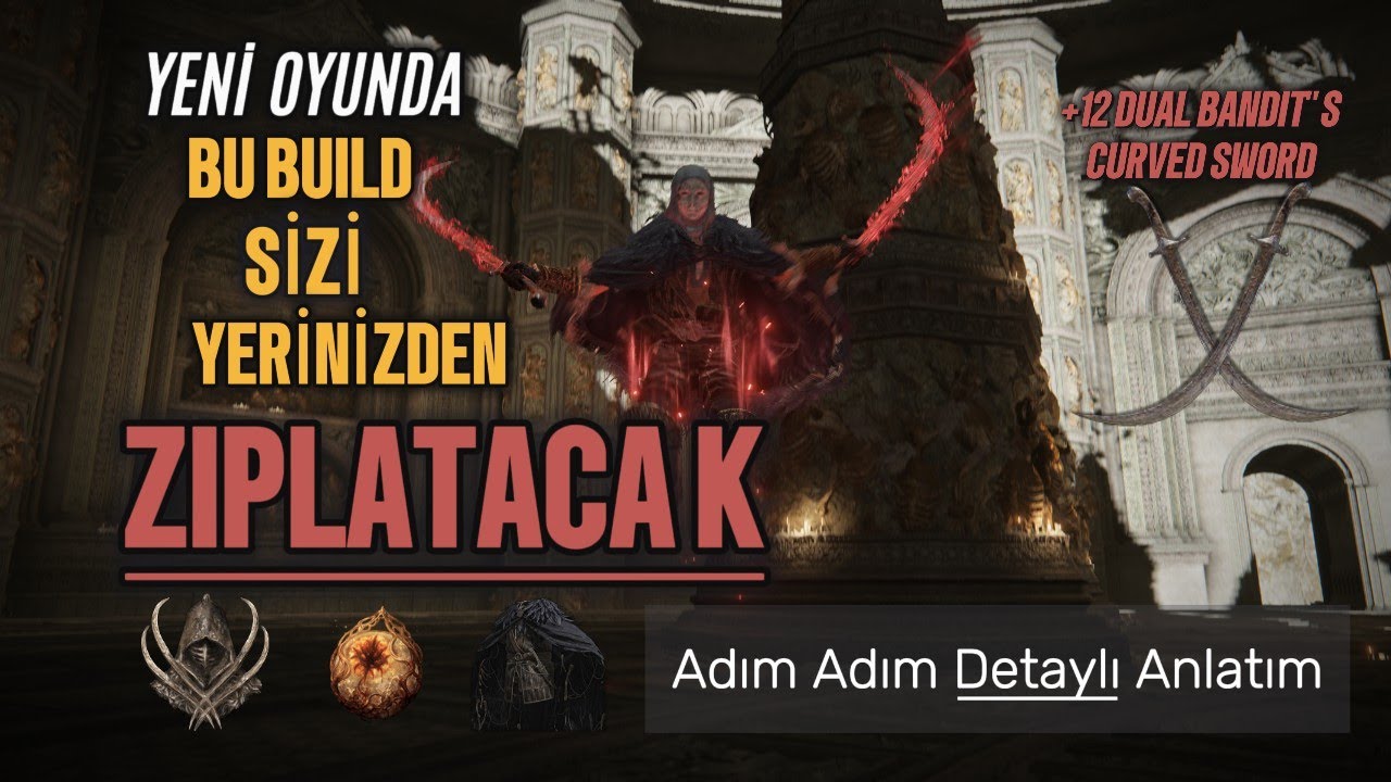 Bu Silahlar Bir Başka! Elden Ring Oyun Başı Bleed Build Dual Bandit Curved Sword l Elden Ring Builds