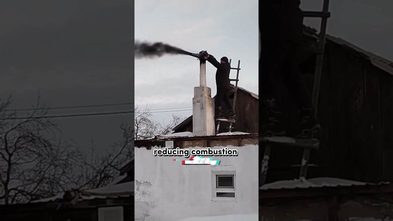 Chimney Cleaning Russian Way #dndx1