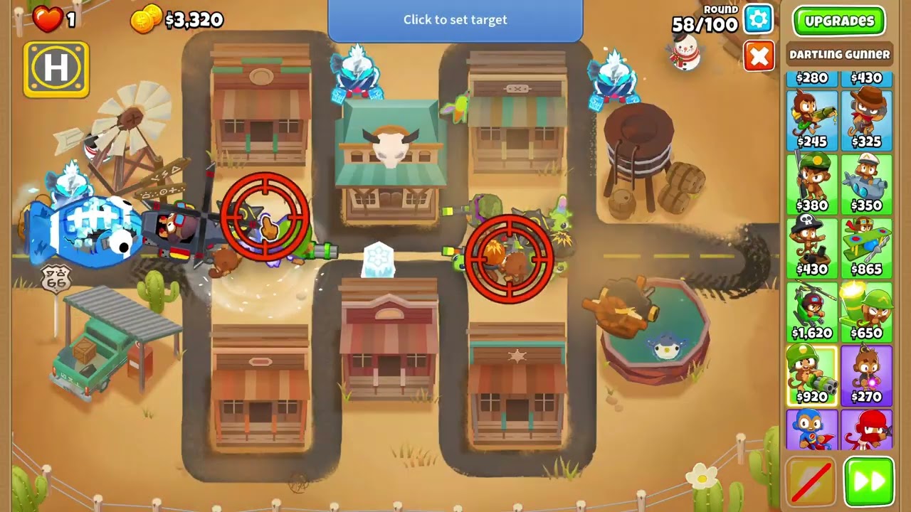 Xdein: Bloons TD 6 - Middle of the Road on Hard/Chimps