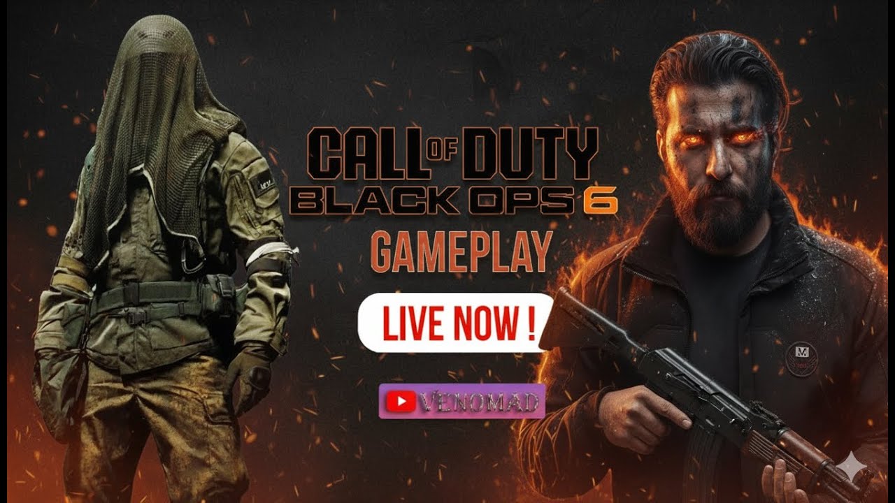 LIVE 🔴 Warzone Mayhem Unleashed 😎 | Clutches, Chaos & Too Many Campers! | VENOMAD