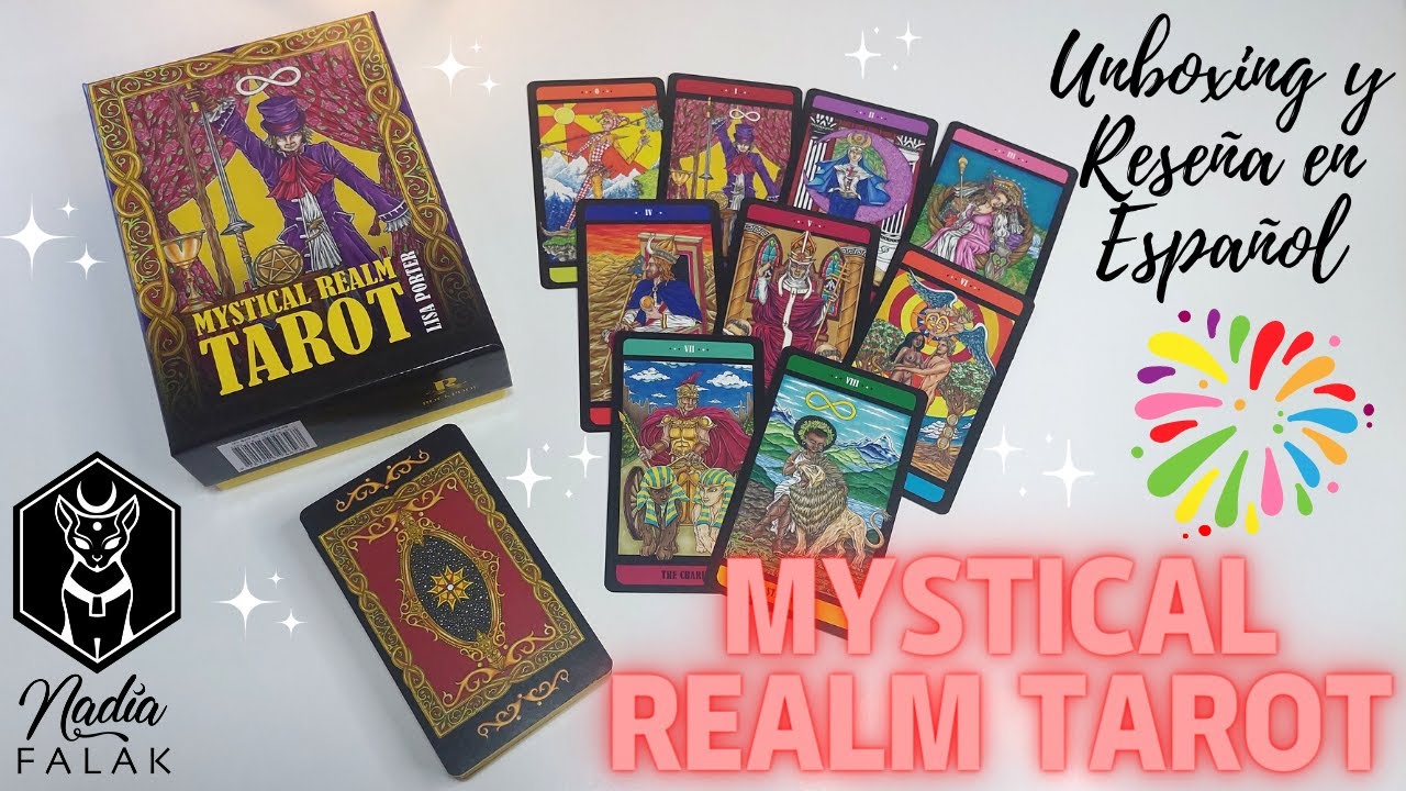 MYSTICAL REALM TAROT 🌟Unboxing y Reseña en Español ✨Nadia Falak