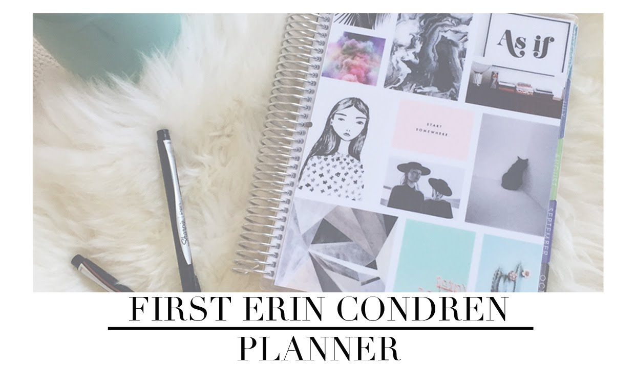 First Erin Condren Planner Unboxing | Friedia