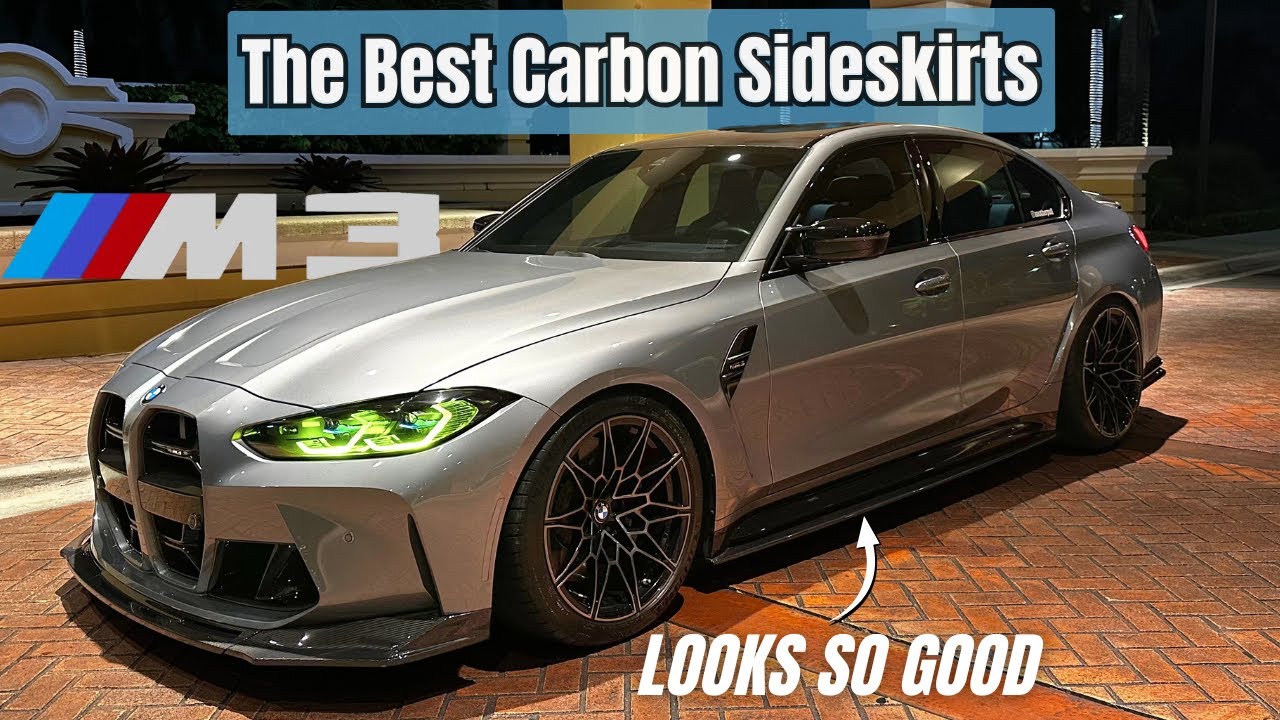 The BEST Carbon SIDESKIRTS For BMW G80 M3 & G82 M4 🔥 DIY INSTALL