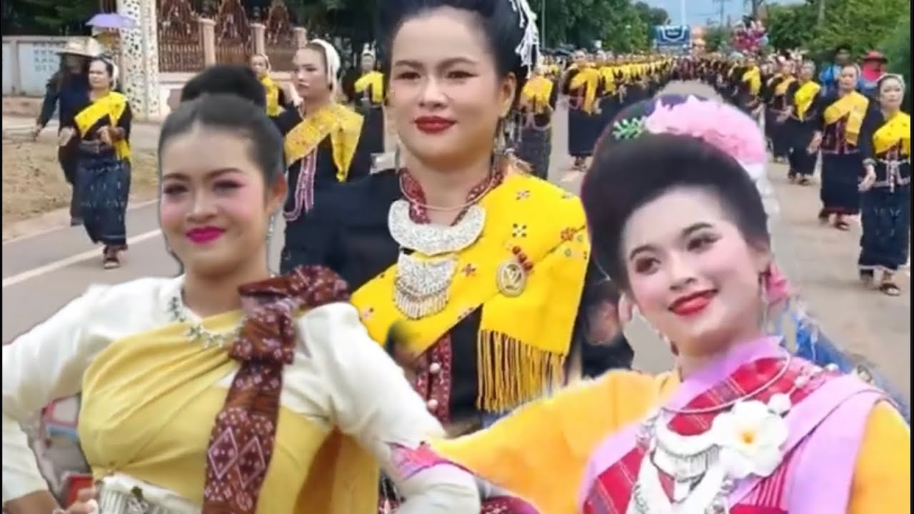 ขบวนฟ้อนบุญบั้งไฟอิสานเหนือ ปี 2568