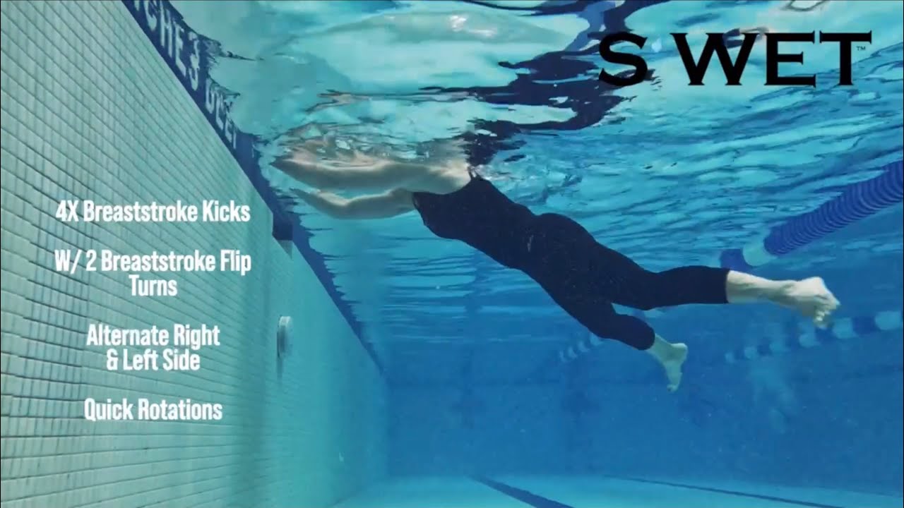 S’WET Pool Workout Combination- Wall Circuit #2
