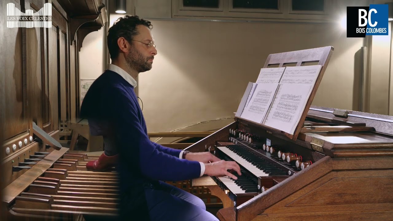 Concert d'orgue – Benjamin Alard – Six Chorals Schübler BWV 645-650 de Jean-Sébastien BACH