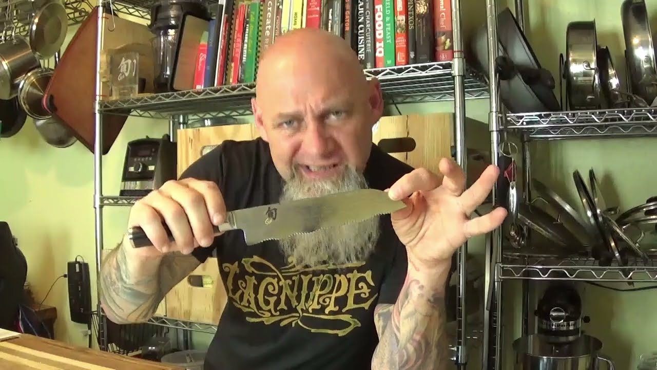 Why the Shun Master Serrated Utility Knife is a Game-Changer!