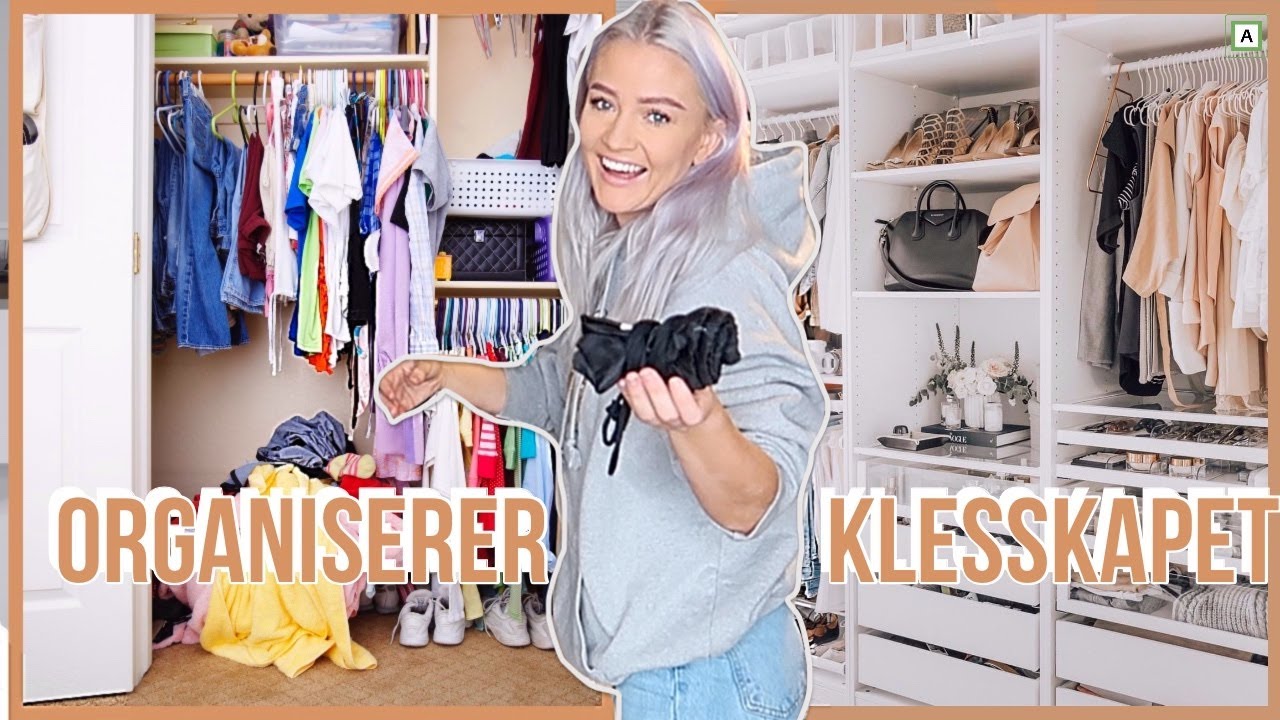 Organiser Klesskapet Med Meg!