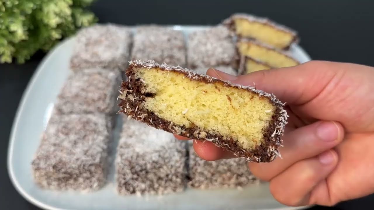 Супермягкие мини-пирожные! Готовятся за 5 минут, идеальный завтрак ☀️🤩