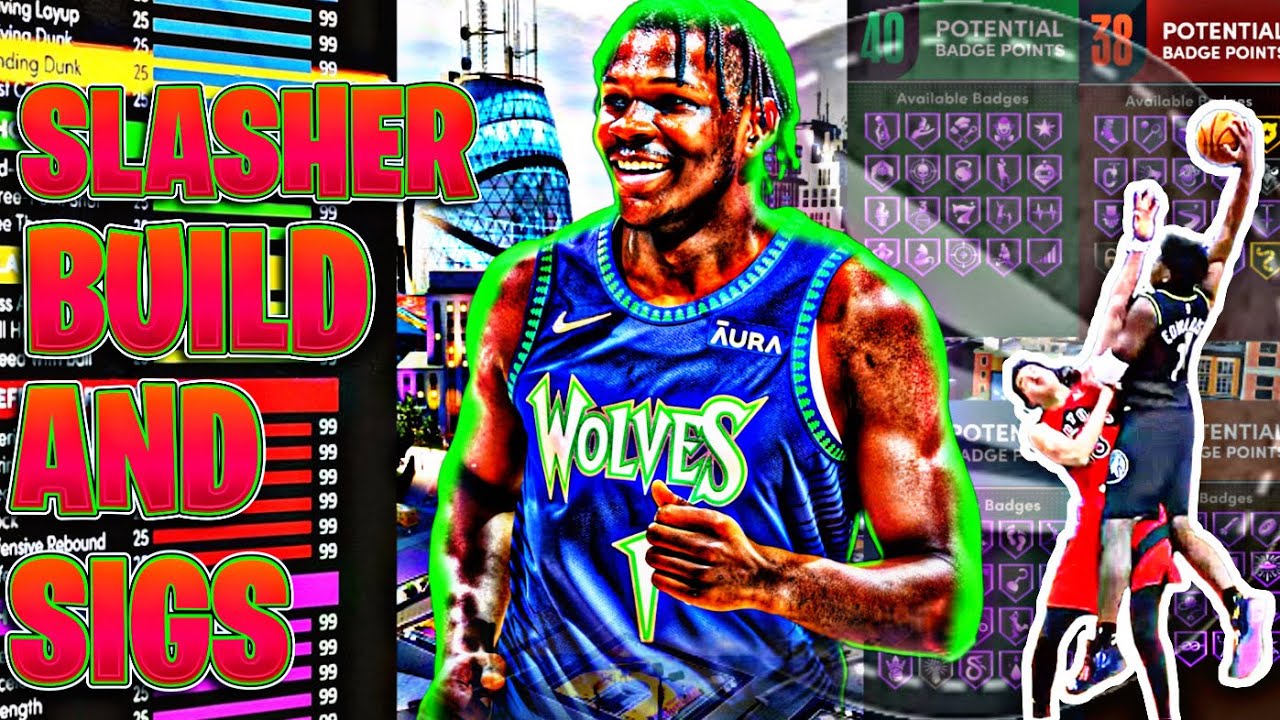 OVERPOWERED SLASHER BUILD!!! Best Small Forward Build 2k22 Next Gen.