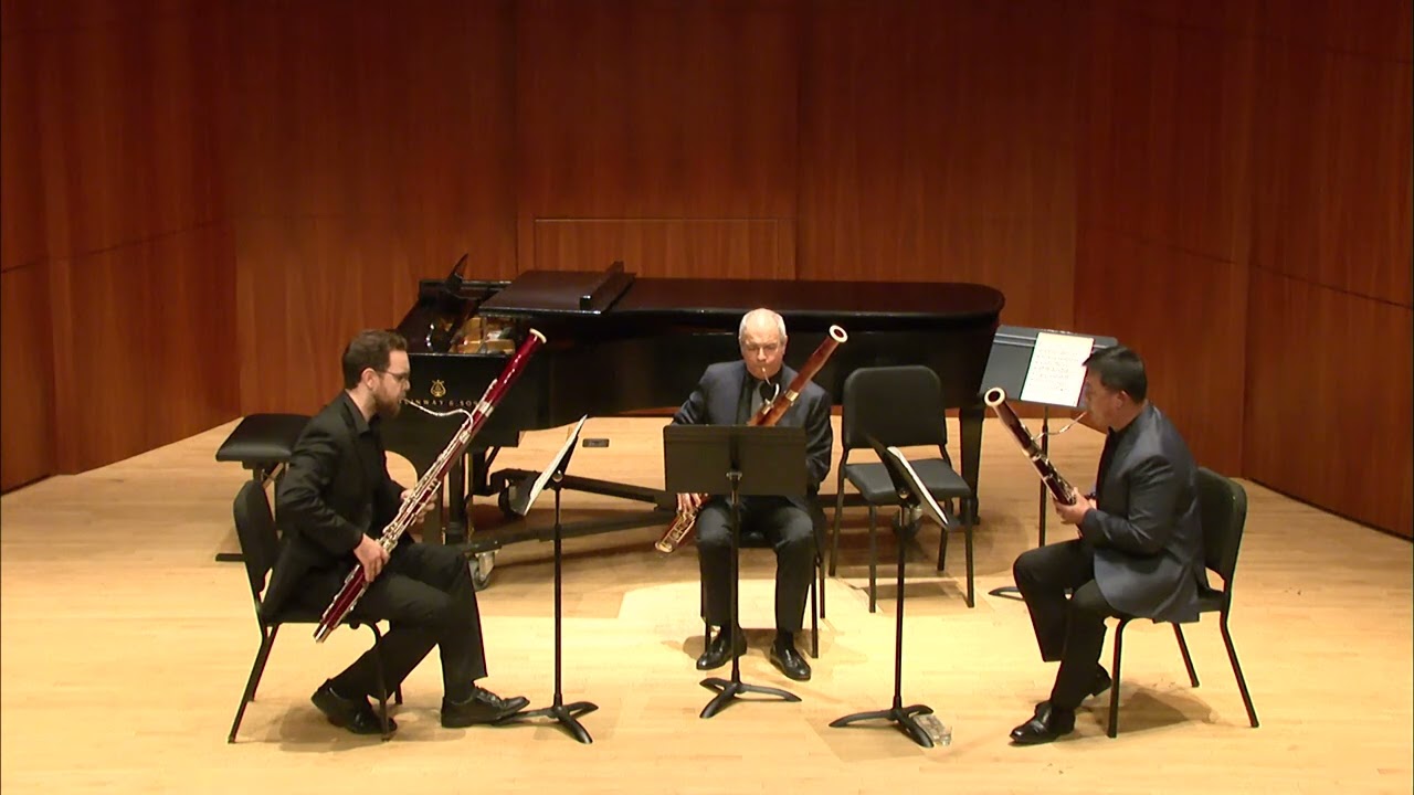 Julius Weissenborn, Trios so bassoons, No.1. Serenade