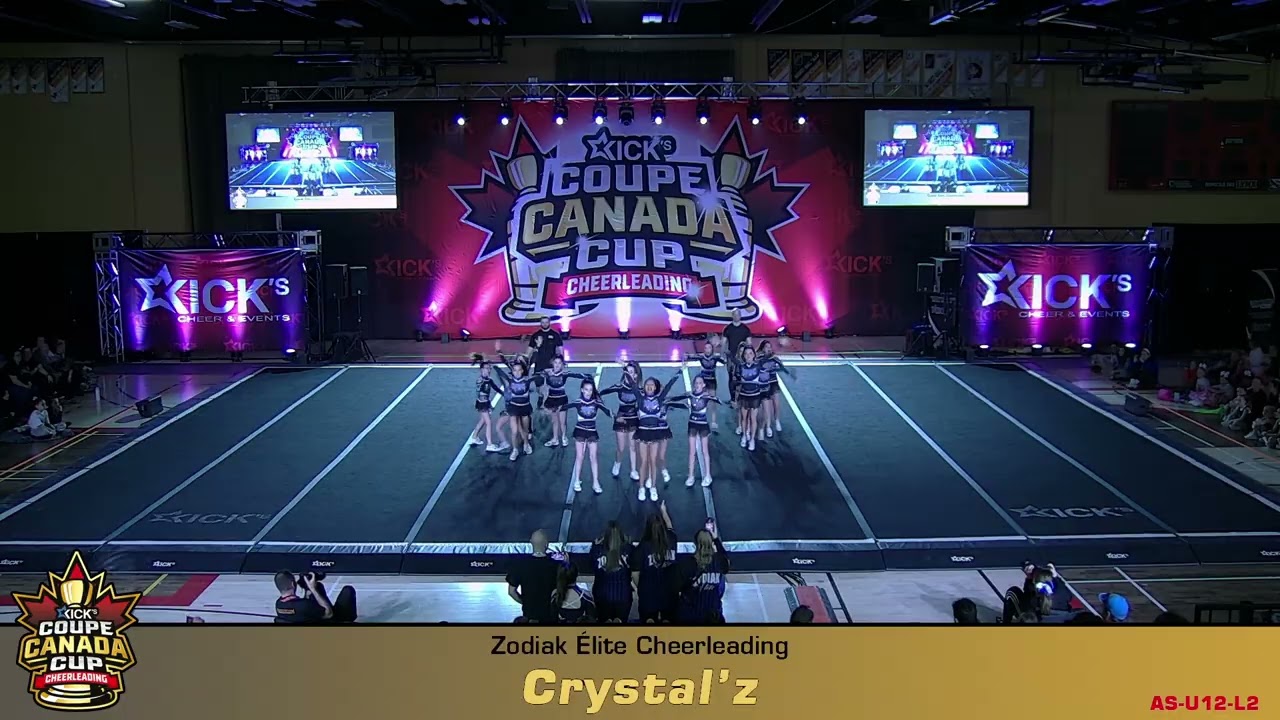 B-39 - Zodiak Élite Cheerleading - Crystal'z - AS-U12-L2