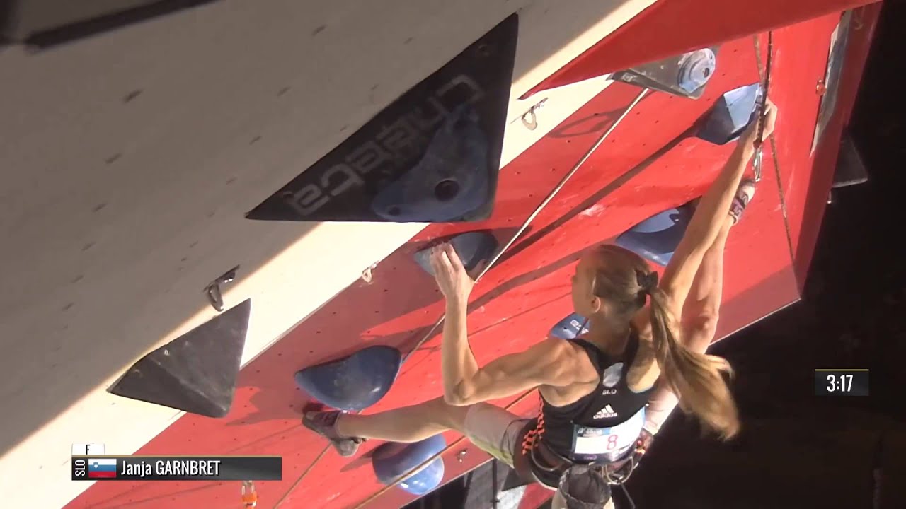 Janja Garnbret - Chamonix 2015