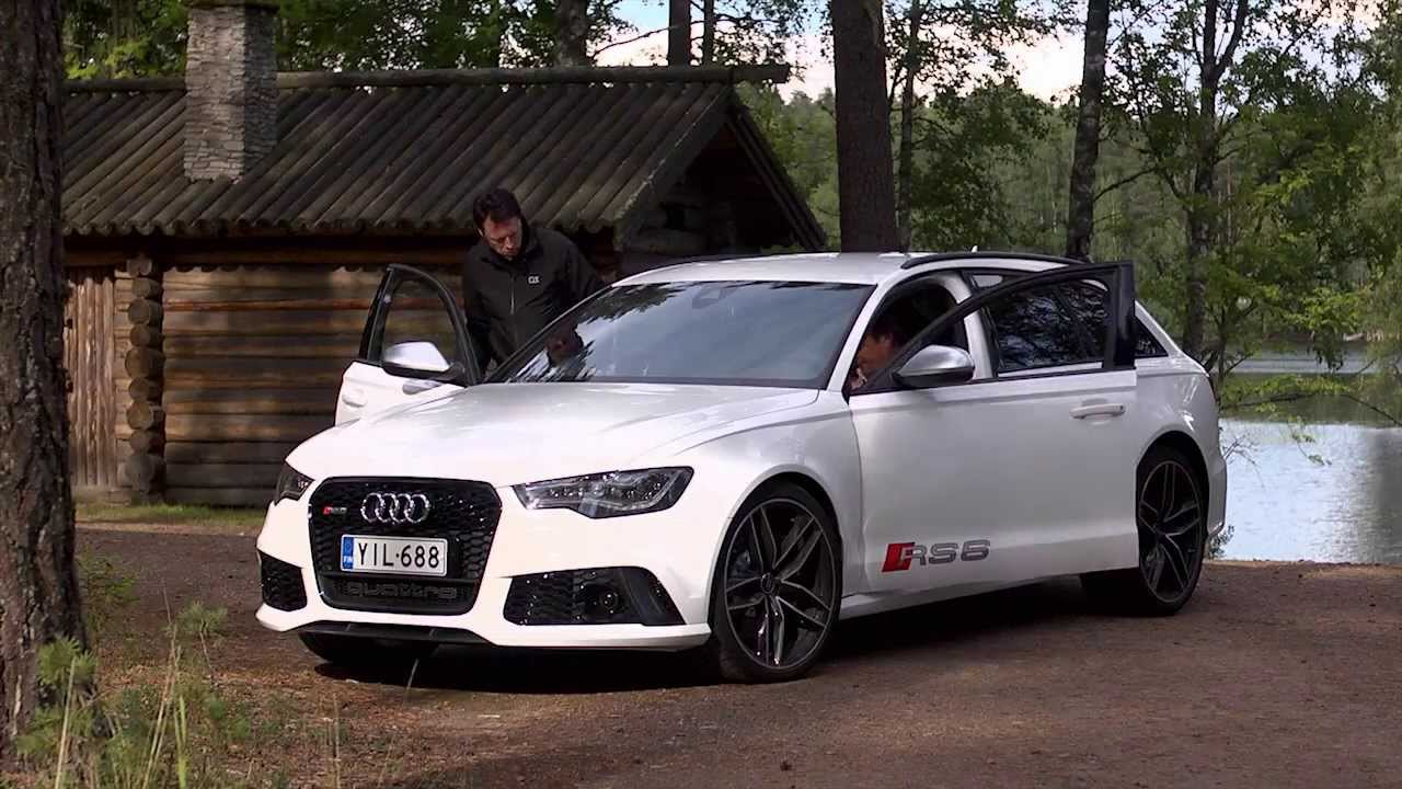 Markku Alén & Audi RS 6 Avant (Teknavi 2013)