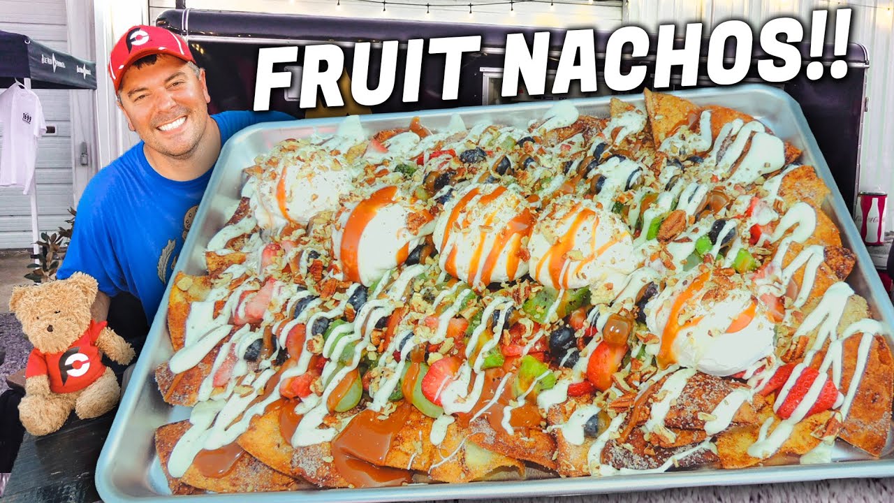 7lb Heavenly Fruit Nachos Challenge in Ocean Springs, Mississippi!!