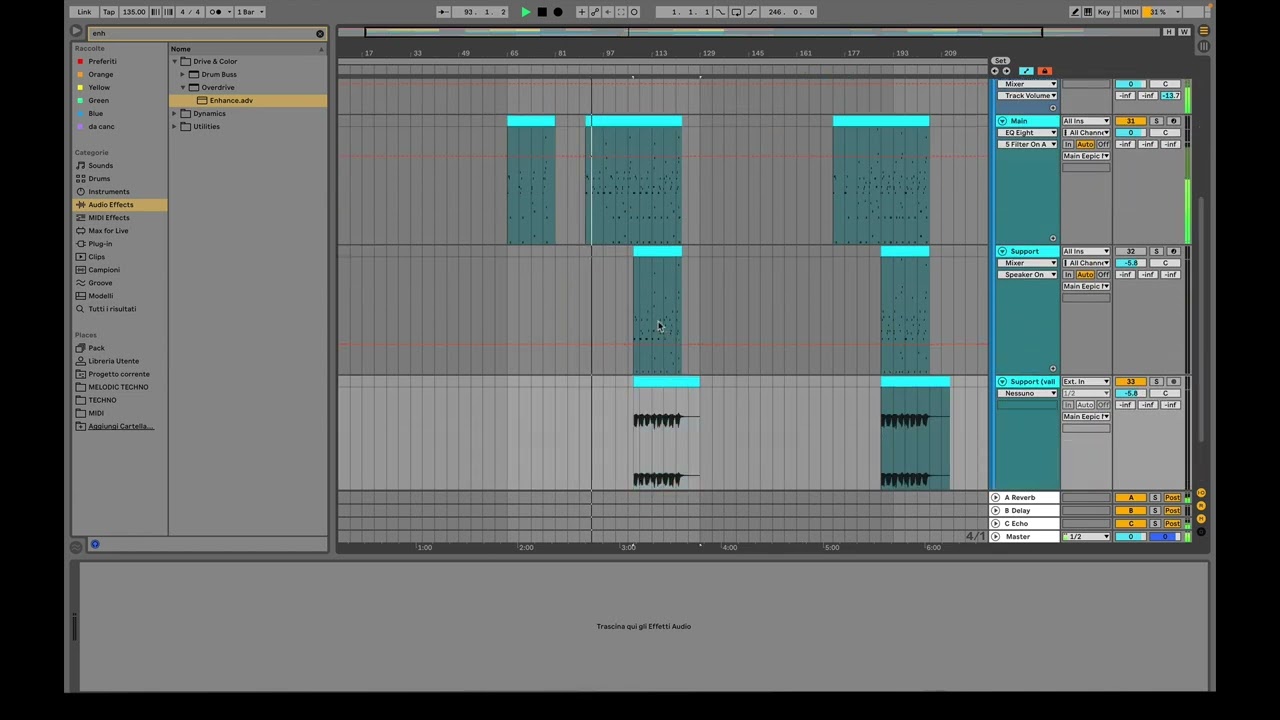 Dark Begins - Ableton 11 Techno Template