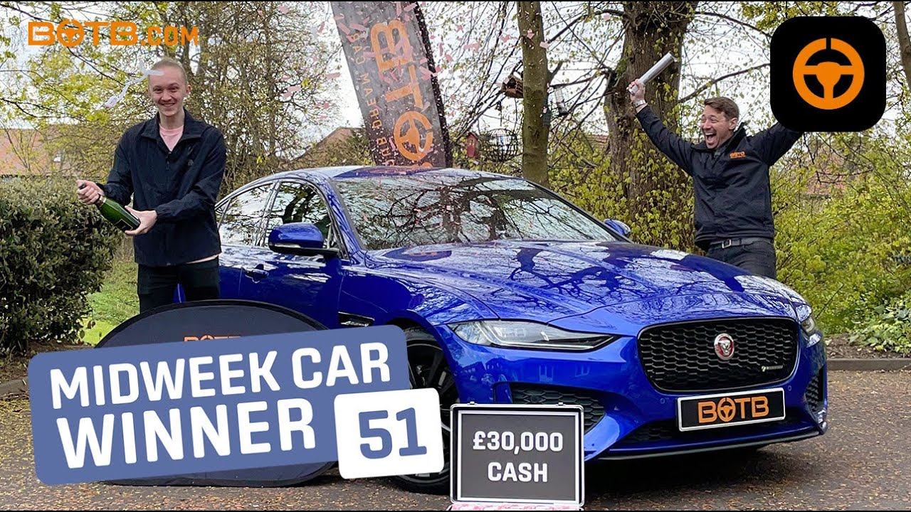 BOTB Midweek Car Competition Winner! Shaun Powell – Jaguar XE P300 R-Dynamic + £30k – Week 17 2021
