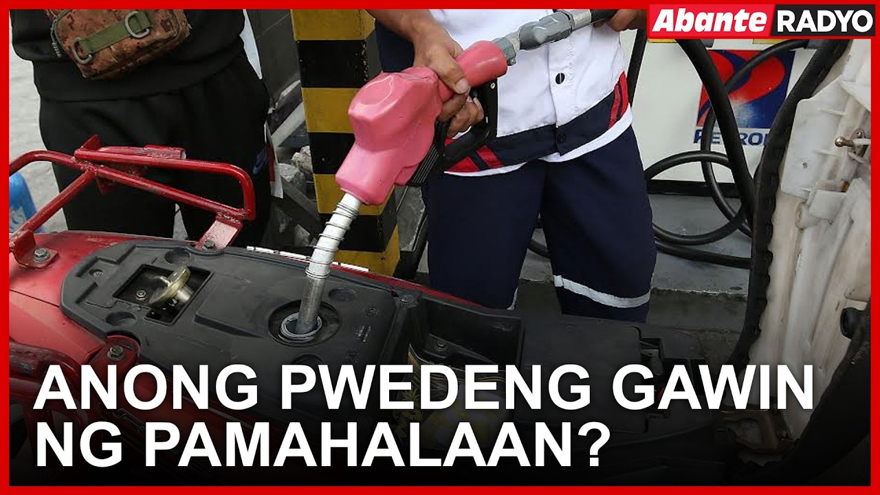 Ano-ano ang mga hakbang na maaring gawin ng gobyerno sa mataas na presyo ng produktong petrolyo?