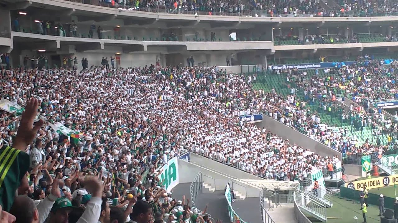 Show da torcida do Palmeiras