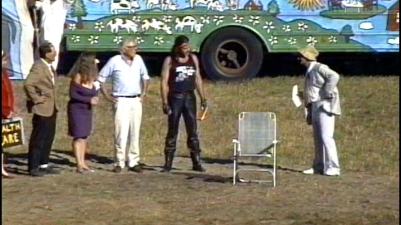 Bread and Puppet 1994 with Bernie Sanders
