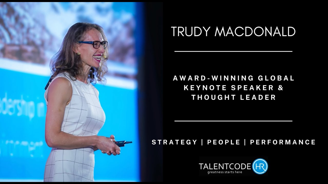 Trudy MacDonald: Award-Winning Global Keynote Speaker & Thought Leader