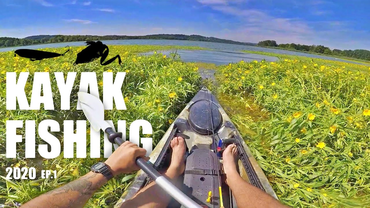 Finalmente sono tornato a pescare i BASS IN KAYAK (Solo TOPWATER) - Kayak Bass Fishing