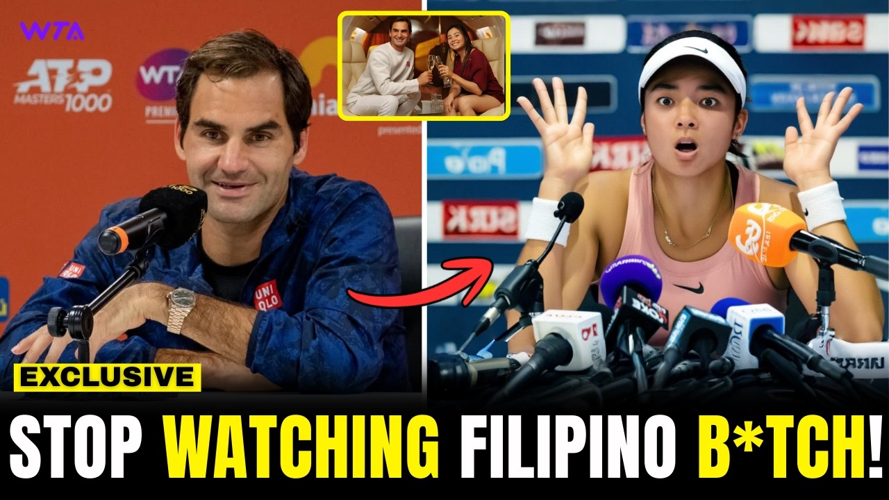 BREAKING: Roger Federer  ACCIDENTAL Confession About Alex Eala STUNS Everyone!
