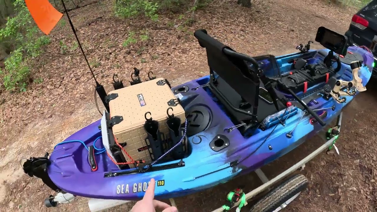 My Vibe Seaghost 110 Rigging Overview Video (Part 2)