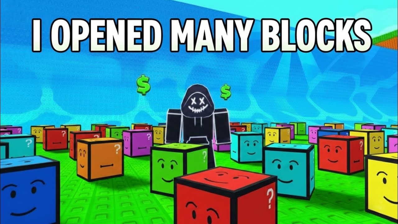 OPENING A LOT OF BLOCKS IN ESCAPE TSUNAMI FOR BRAINROTS