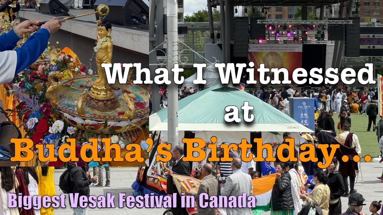 Canada’s Largest Buddha Birthday Celebration | A Parade of Peace and Unity at Vesak Festival