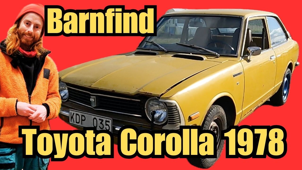 1978 Toyota Corolla - Barnfind!