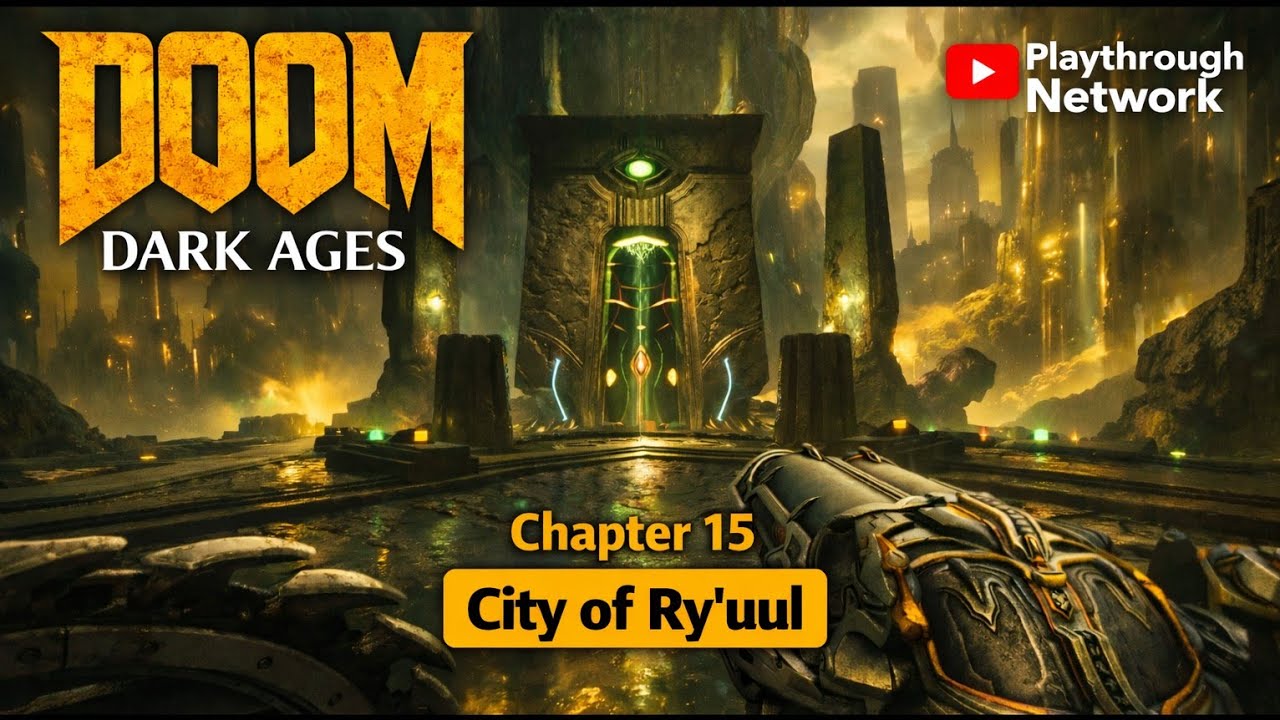 DOOM The Dark Ages – City of Ry'uul Walkthrough (PS5) 4K [ No Commentary ]